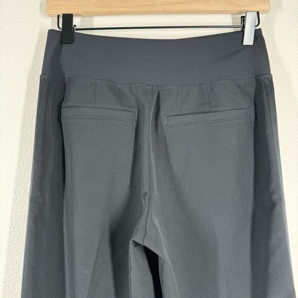 Athleta Endless Satin Side Stripe Pants Black Pull On Size 0 Style 782695 - Picture 6 of 9